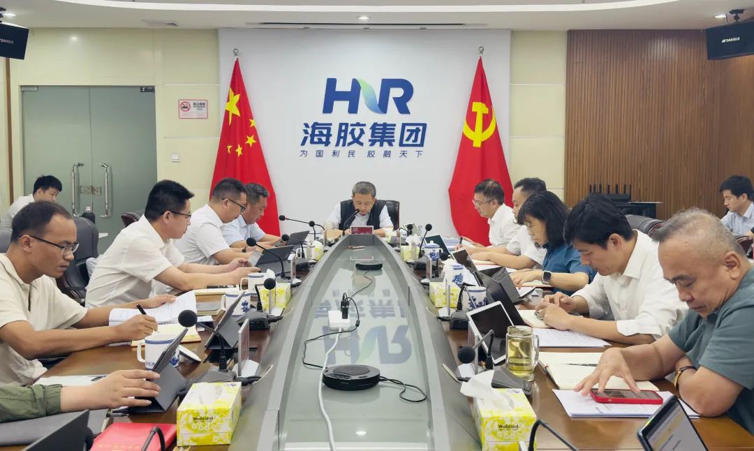 海南橡膠召開(kāi)黨委會(huì)（擴(kuò)大）會(huì)議 研究部署學(xué)習(xí)教育、干膠生產(chǎn)、安全生產(chǎn)等工作